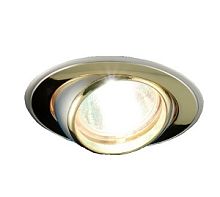 Светильник встраиваемый Италмак Nika 51 2 04 литой поворот. комбинир. MR16 IT8305 картинка 